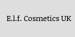 e.l.f. cosmetics UK Promo Code, Coupons Codes, Deal, Discount